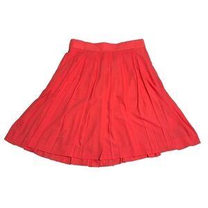 J. Crew Pink Pleated Skirt